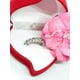 thumbnail image 5 of Anillo Pila Plata 925 Corazones Zirconia Compromiso Apilable Talla 8, 5 of 6