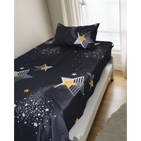 Genérico - Juego De Sabana Plaza Y Media Estrella Niño