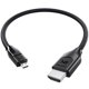 thumbnail image 1 of Cable Micro HDMI a HDMI 2.1 Cable Matters 1 ft 48 Gbps 8K, 1 of 3