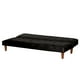 thumbnail image 3 of Futon Turin Cuero Kentucky Negro, 3 of 3