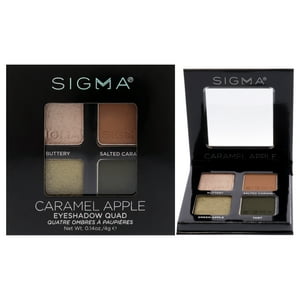 Sigma - Cuarteto De Sombras De Ojos - Manzana Caramelizada De Para Mujeres - Sombra De Ojos De 0,14 Oz