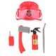 thumbnail image 5 of ni?os fuego principal juego de rol traje de halloween cosplay casco conjunto 5 piezas, 5 of 5