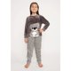 thumbnail image 1 of Pijama Largo Polar Gris Talla 8, 1 of 4