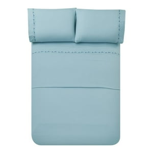 Sábanas Lisa Aqua 2 Plazas Matiz Celeste