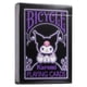 thumbnail image 1 of Juego de cartas para bicicleta Kuromi Sanrio, 1 baraja, negro, rosa y morado, 1 of 3