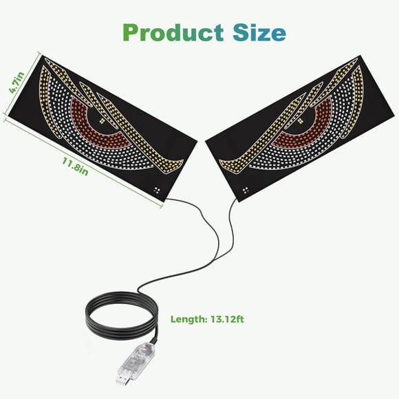 Luces LED Devil Eyes USB para Auto
