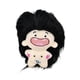 thumbnail image 2 of Linda Muñeca Decorativa De Dibujos Animados De Peluche Para Niños Y Niñas Cesta De Relleno Negro, 2 of 5