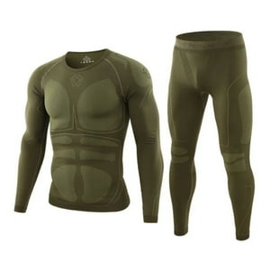 Esdy - Traje Térmico Primera Capa Deportivo Hombre Talla 3Xl