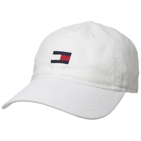 Sombrero Tommy Hilfiger Ardin Dad Para Hombre, Color Blanco