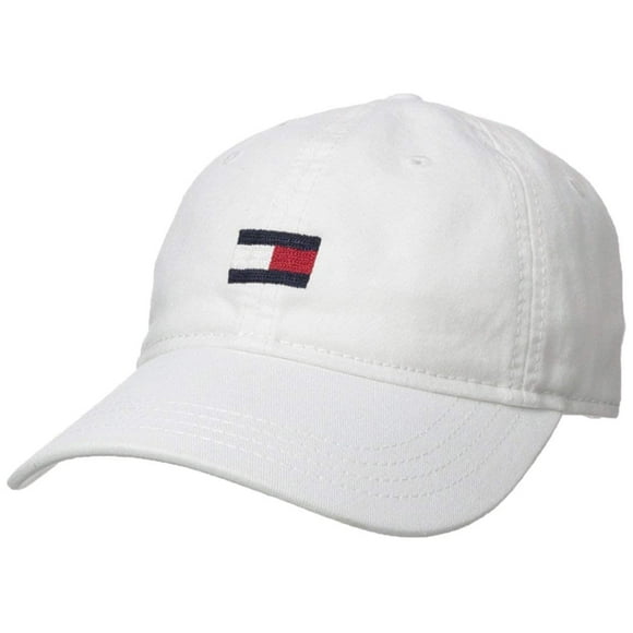 Sombrero Tommy Hilfiger Ardin Dad para hombre, color blanco