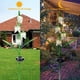 thumbnail image 1 of Luz Solar Jardan VCUTEKA Flor Vidrio LED Estaca Exterior, 1 of 3