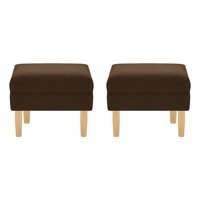 Bodevir - Set Pouf Sky 1C Felpa 05 Chocolate