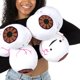 thumbnail image 5 of Peluche con forma de globo ocular con forma de corazón, tripas, fiesta, 10 pulgadas, 5 of 8