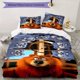 thumbnail image 1 of 3pcs Grizzly & Lemmings-Inspired Bedding Set - Includes 1 Cover & 2 Pillowcases, Breathable Polyester, Machine Washable - Perfect for All Seasons S655, Allseason Comfort|Playful Design|Zippered Closur, 1 of 1