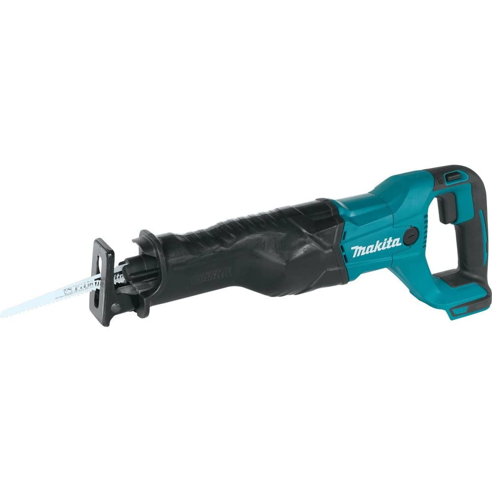 Sierra Recipro Makita Xrj04z Lxt De 18 V, Inalámbrica, Iones De Litio, Azul