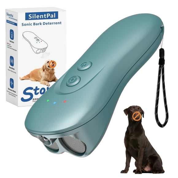 Disuasor de ladridos SILENTPAL 4,5 m recargable verde