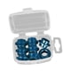 thumbnail image 4 of 8 Piezas De Espaciadores De Rodamientos Para Patines En Línea De 8 Mm Para Mujeres, Patinetas Para Exteriores, Color Azul, 4 of 5