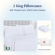 thumbnail image 3 of Juego de fundas de almohada California Design Den 400TC King, 100% algodón, 3 of 7