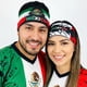 thumbnail image 1 of Cinta para la cabeza reversible 2 en 1 Fox & Fury con bandera de México, 1 of 6