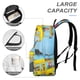 thumbnail image 4 of El Autobús Mágico-theme Backpack, Campus style schoolbag Bookbag with Adjustable Shoulder Straps And Large Zip Compartment, Unisex Travel Bags.42x30x15cm, 4 of 6