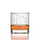 thumbnail image 2 of Vaso de Whisky con Mapa de Chapel Hill NC 325 ml, 2 of 2