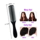 thumbnail image 2 of Cepillo de peinado de 9 filas para rizos Cepillo para separar el cabello, dar forma a los rizos, peinar y dar acabado al cabello, 2 of 5