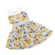 thumbnail image 2 of Lovely Doll Mini Vestido Sin Mangas A Cuadros Ropa Para 1/6 Girl Dolls Yellow, 2 of 5