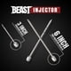 thumbnail image 5 of Kit de inyectores de carne Grill Beast de acero inoxidable 304 con barril de 60 ml, 5 of 6