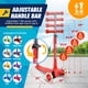 thumbnail image 2 of Patinete para niños Outdoor Cruiser de 3 ruedas con inclinarse para conducir, rojo, 2 of 7