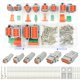 thumbnail image 1 of Kit Deutsch ALFOCI 2/3/4/6/8/12 pines IP67 impermeable, 1 of 7