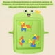 thumbnail image 4 of Pizarra Niños Interactiva Bloques y Plumón Animales Colores verde, 4 of 6