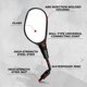 thumbnail image 3 of KEMIMOTO ATV Mirrors, 8 mm y 10 mm, espejos para manillar de motocicleta, 3 of 3