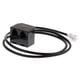 thumbnail image 2 of RJ9 4P4C Macho a 2 Puertos Jack Conector Adaptador de Teléfono Cable de Extensión, 2 of 5