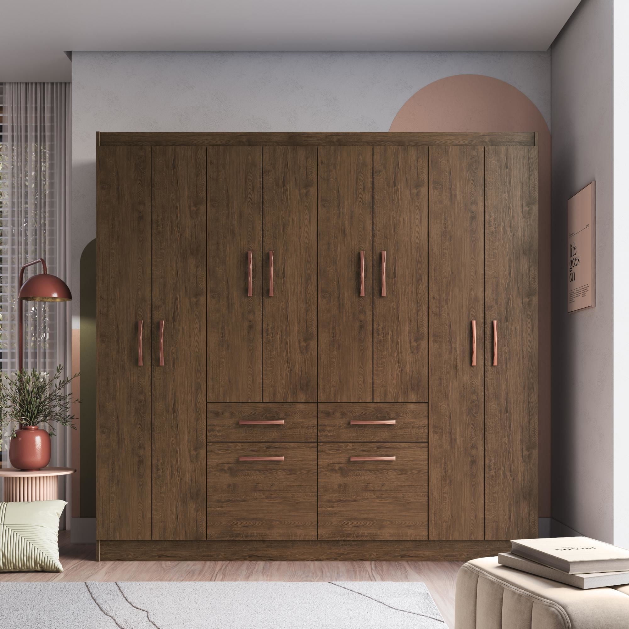 Closet 8 Puertas Amarula Cafe