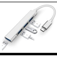 Oem - Adaptador Usb Hub Tipo C 4 X Usb 3.0 4 En 1