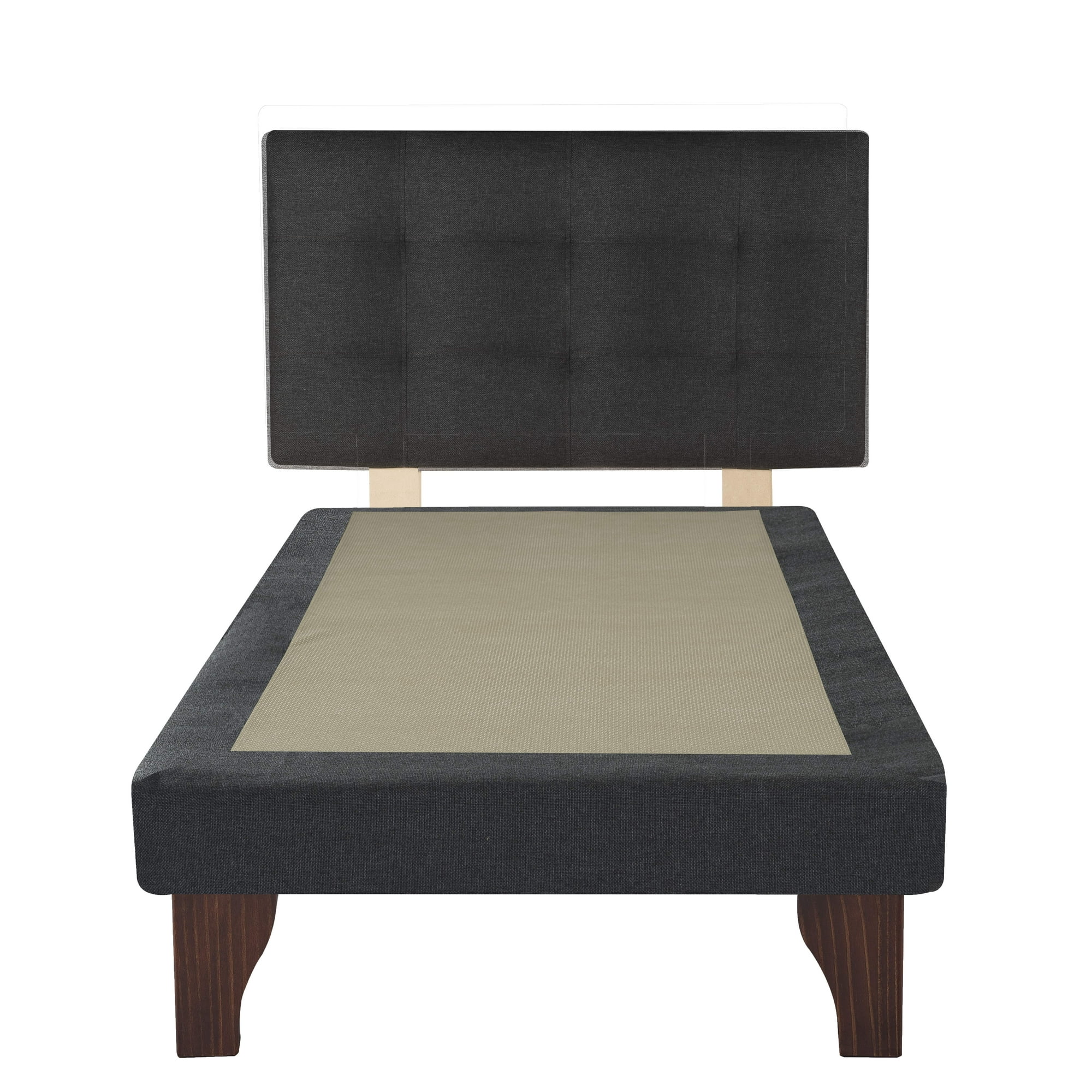 Gaex - Base De Cama 1 Plz Normal Respaldo Ginebra