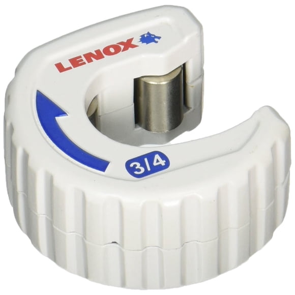 Cortador de tubos LENOX Tools Tight-Spot de 3/4 pulgadas (14831TS34), color blanco