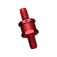 Ioensy - Válvula De Retención De Combustible Genérica, Piezas Prácticas, Válvula De Retención De Línea De Combustible Para Automóviles, 10 Mm, Color Rojo