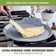 thumbnail image 4 of Sartén para crepes GreenPan Valencia Pro, cerámica, antiadherente, 24 cm, color gris, 4 of 9