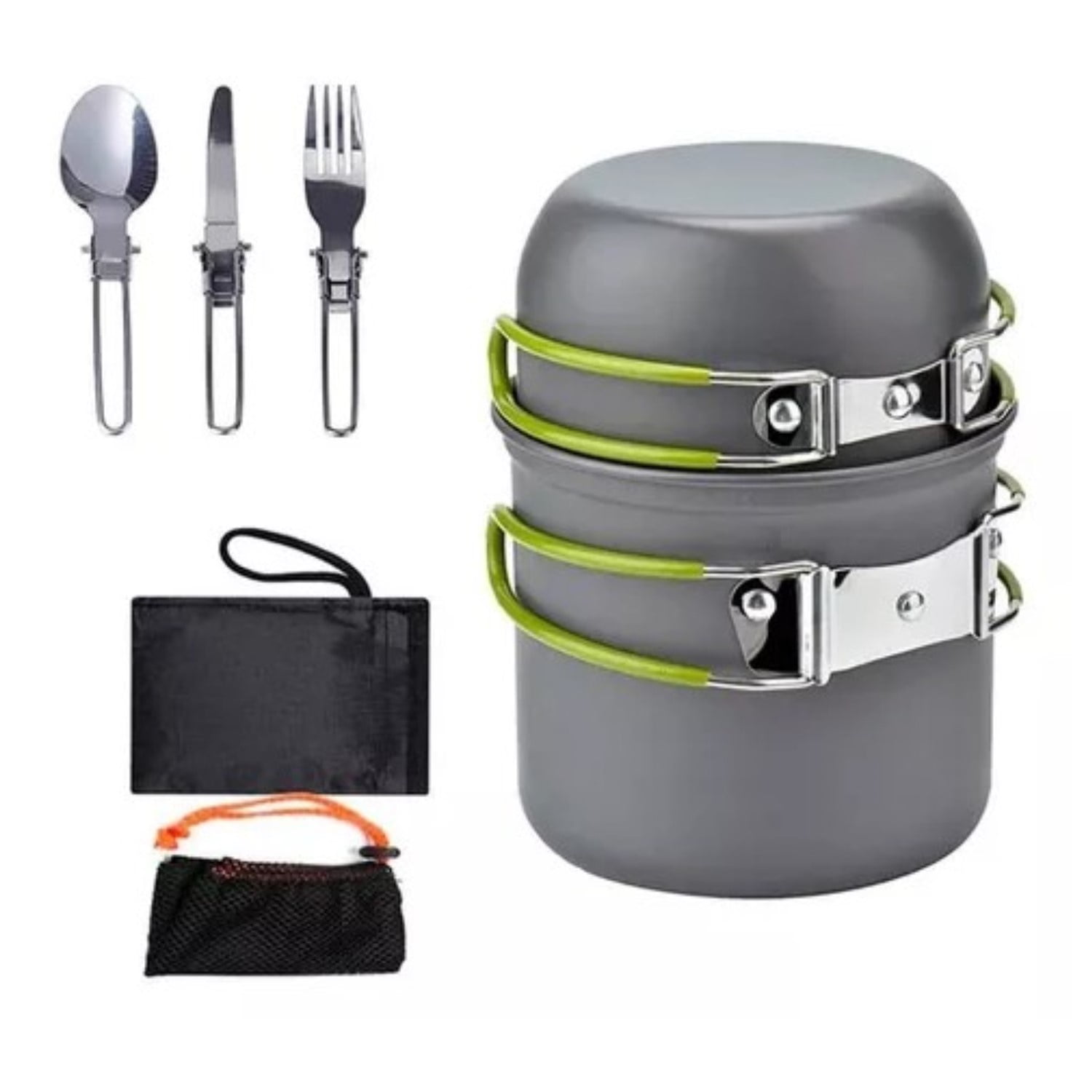 Citohome - Set Ollas Kit Camping 5 Piezas Ultraligero