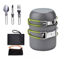 Citohome - Set Ollas Kit Camping 5 Piezas Ultraligero