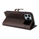 thumbnail image 5 of Premium Wallet Case for iPhone 17 Pro with Card Slots & Kickstand, Flip Cover Brown, 5 of 6