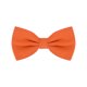 thumbnail image 1 of INSPIRE CHIC Corbatines de Algodón para Hombres Color Sólido Texturizado Preatado para Fiesta Familiar Naranja Mediano, 1 of 4