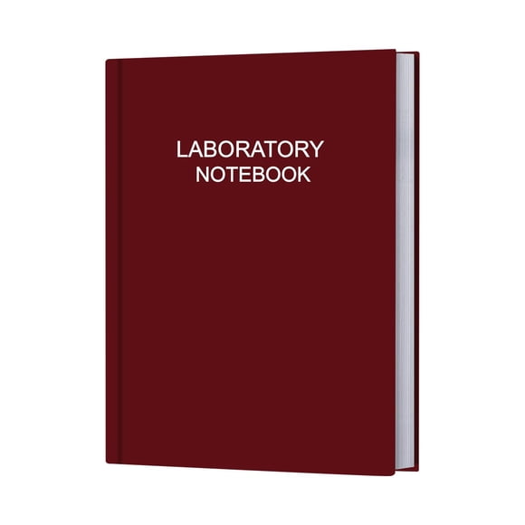 Cuaderno de laboratorio Tuun Fuplan con cuadrícula roja de 20 cm, 120 páginas
