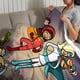 thumbnail image 3 of WordGirl anti-pilling, suave, ligera, esponjosa y acogedora de lujo para hogar y cocina – Perfecta para niños y adultos, 100 x 150 cm, 3 of 6