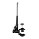 thumbnail image 5 of Kit de montaje de mástil de bandera telescópico de 4 pies para autocaravanas y barcos, giratorio 360 degree, versátil para esquí acuático, deportes acuático Abrazadera en U, 5 of 5
