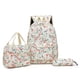thumbnail image 1 of Design Girl High School Floral backpack Cute Lunch Bag For Girls&Boys Multi-function Backpack Primary 3 PCS/SET Schoolbag Print, 1 of 2