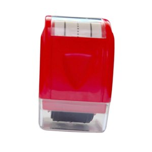 Magideal - Sello De Rodillo Para Práctica De Líneas, Herramienta De Práctica De Escritura A Mano, Sello Rodante De Línea De Práctica Autoentintado Versátil Para Rojo