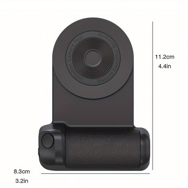 1pc, Magnetic Camera Grip BT Mount, Magnetic Phone Camera Grip, Smartphone Selfie Grip BT Stabilizer Mount For Selfie Lovers