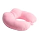 thumbnail image 1 of REGALWOVEN Almohada de Viaje en Forma de U de Espuma de Memoria, Almohada para el Cuello con Cierre a Presión Rosa 12x11x5in, 1 of 5